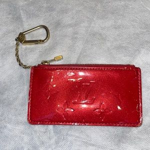 Authentic Louis Vuitton Key Cles Vernis Leather